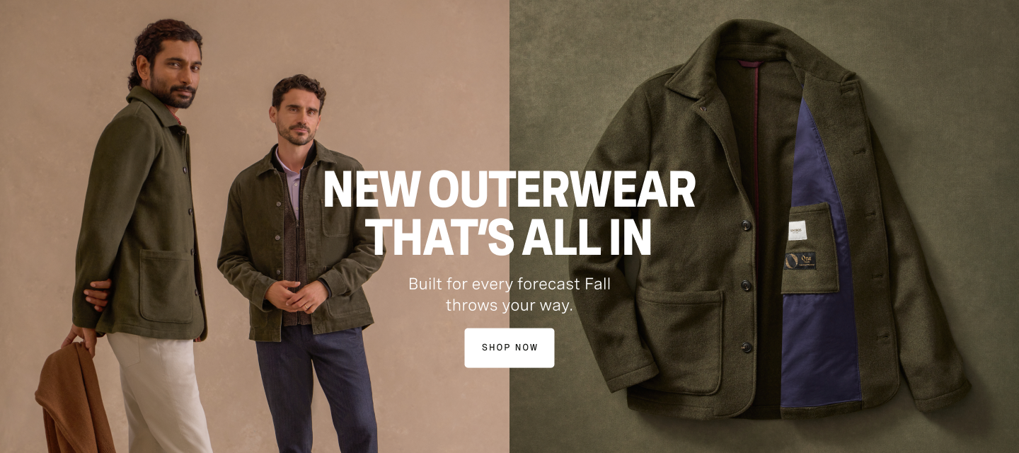 NEW OUTERWEAR THAT'S ALL IN