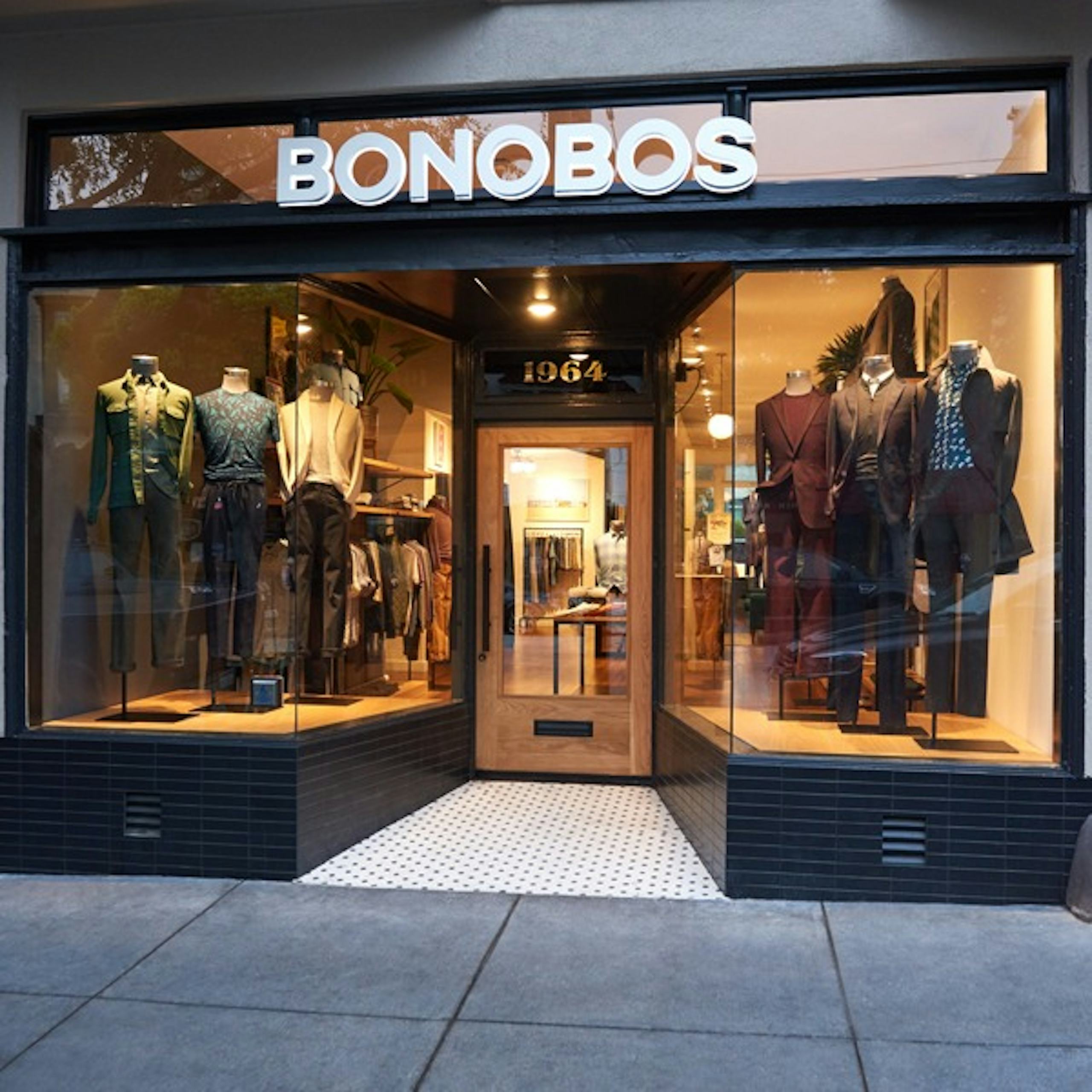 Image of Bonobos Storefront in Cow Hollow, San Francisco. 